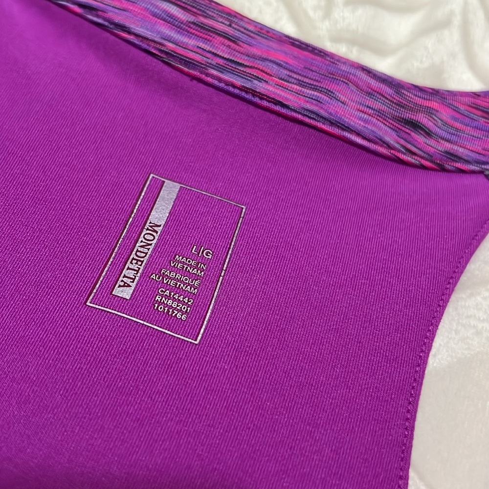 Purple Racer Back Dress - Picture 9 of 12